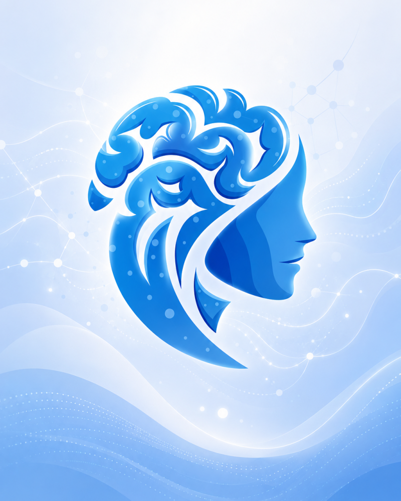 logo lyz sur fond bleu